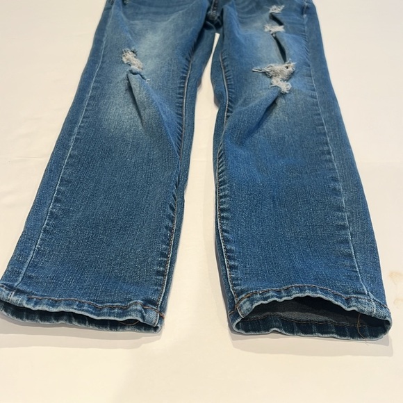 Tahari Kelly Mid Rise Skinny Jeans Size 6/28 distressed - Picture 2 of 11